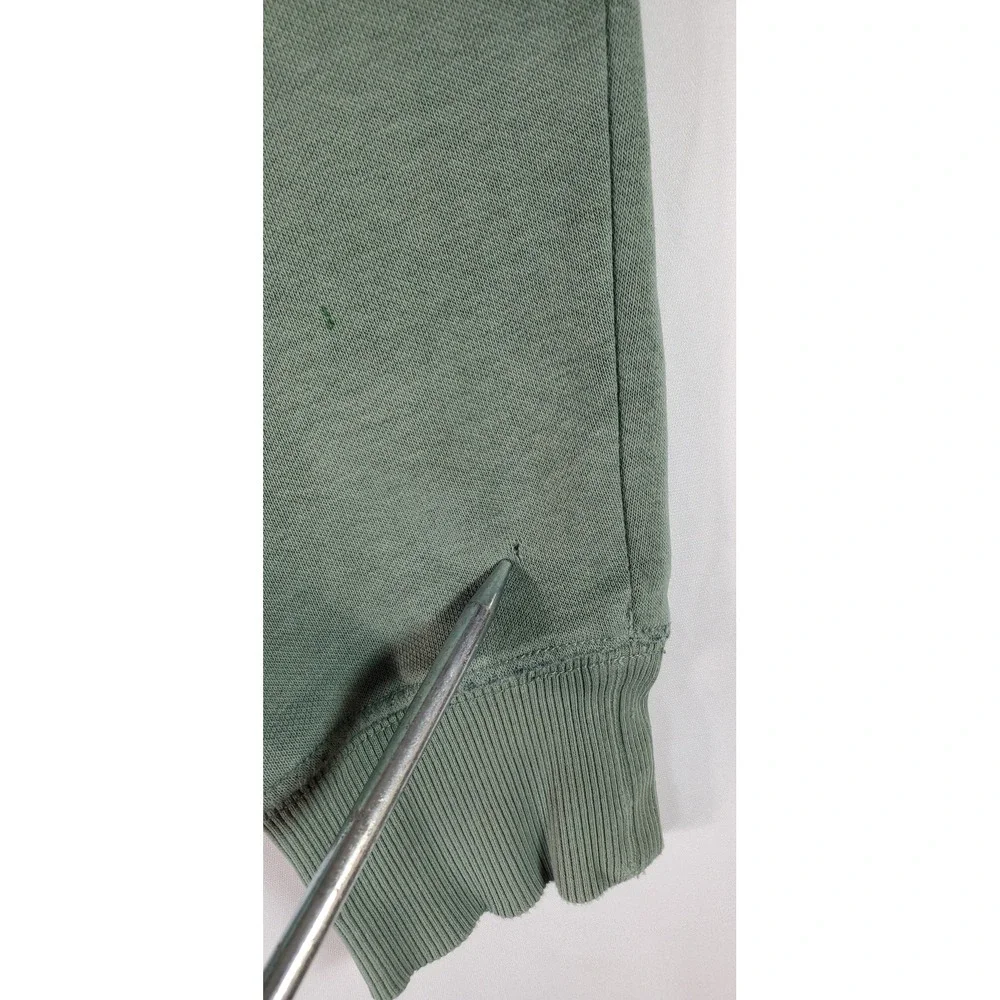 The North Face Mens Hoodie Green Pullover Hooded Sweatshirt‎ Size Small